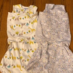 2 Size Small Halo Sleep Sack Swaddles